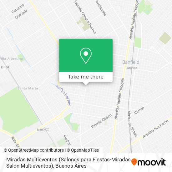 Miradas Multieventos (Salones para Fiestas-Miradas Salon Multieventos) map