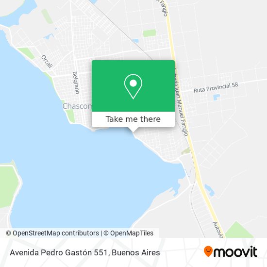 Avenida Pedro Gastón 551 map