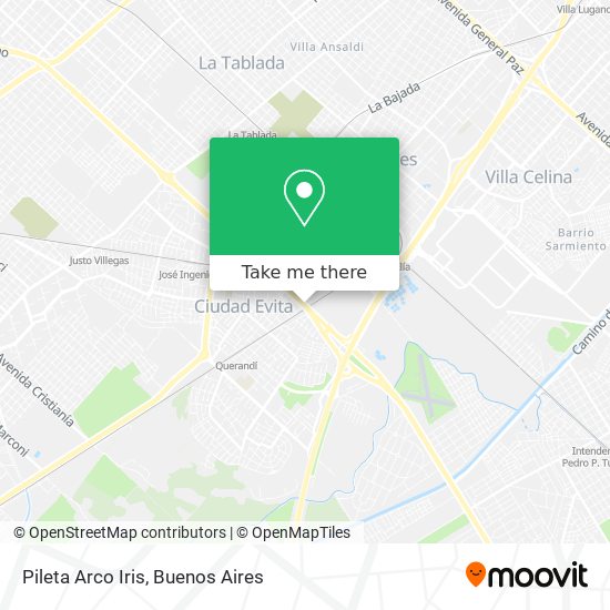 Mapa de Pileta Arco Iris