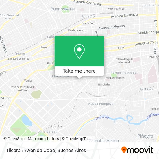 Tilcara / Avenida Cobo map