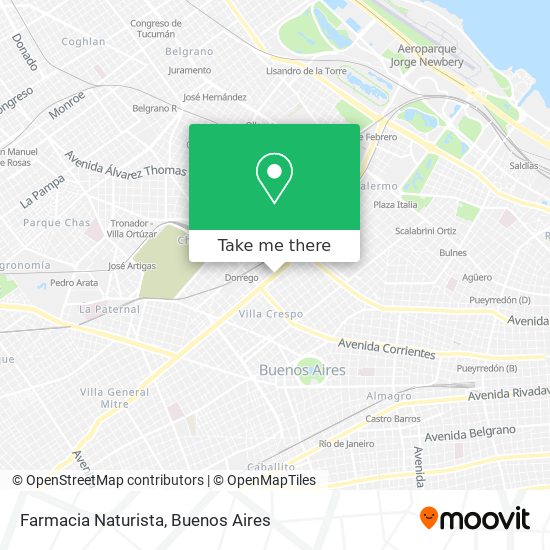 Farmacia Naturista map