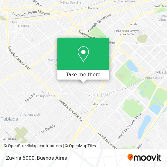 Zuviría 6000 map