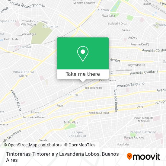 Tintorerias-Tintoreria y Lavanderia Lobos map