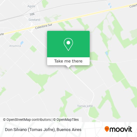 Don Silvano (Tomas Jofre) map