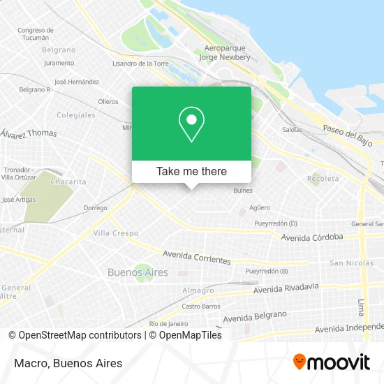 Mapa de Macro