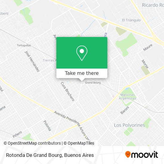 Rotonda De Grand Bourg map