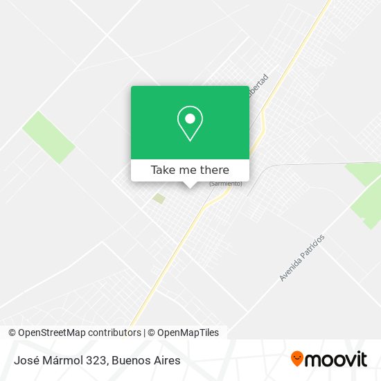 José Mármol 323 map