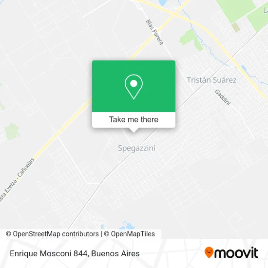 Enrique Mosconi 844 map