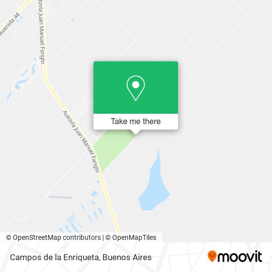 Campos de la Enriqueta map