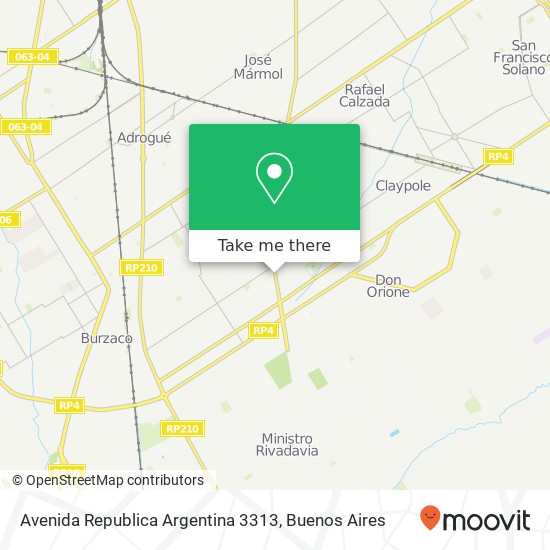 Avenida Republica Argentina 3313 map