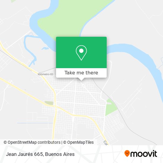 Jean Jaurés 665 map