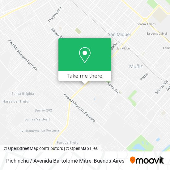 Pichincha / Avenida Bartolomé Mitre map