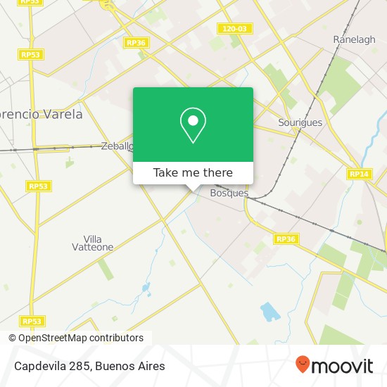 Mapa de Capdevila 285
