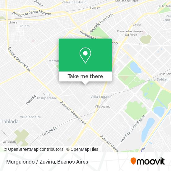 Murguiondo / Zuviría map