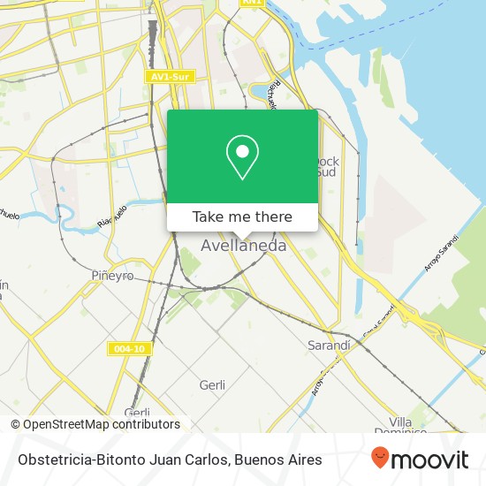 Obstetricia-Bitonto Juan Carlos map
