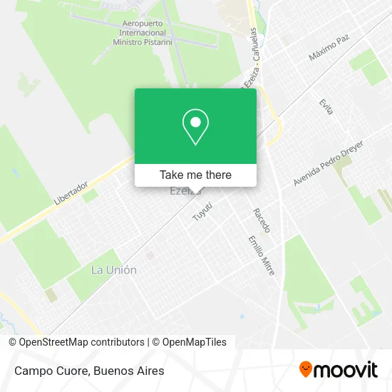 Campo Cuore map