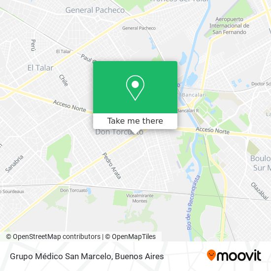 Grupo Médico San Marcelo map