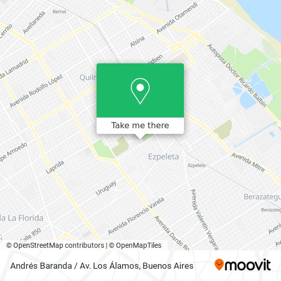 Andrés Baranda / Av. Los Álamos map