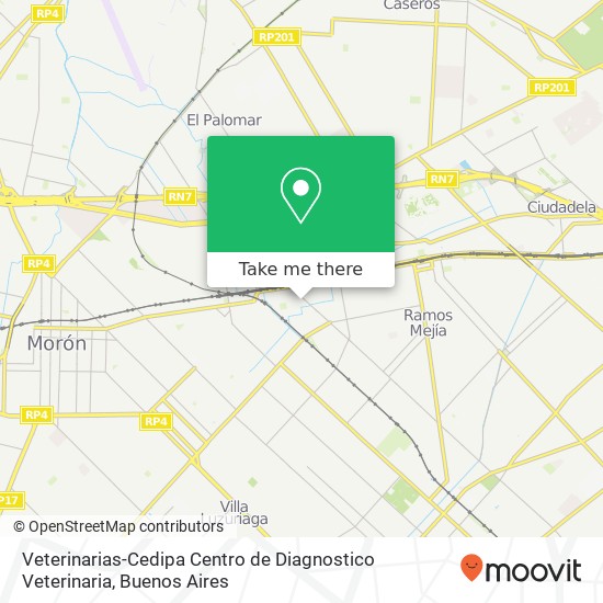 Veterinarias-Cedipa Centro de Diagnostico Veterinaria map