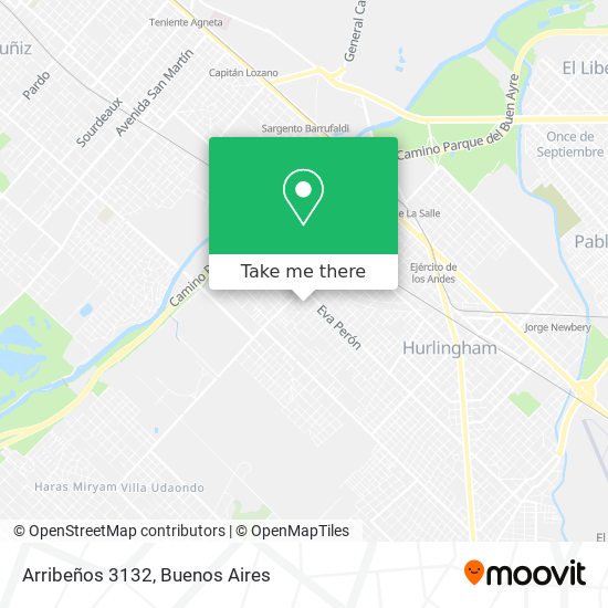 Mapa de Arribeños 3132