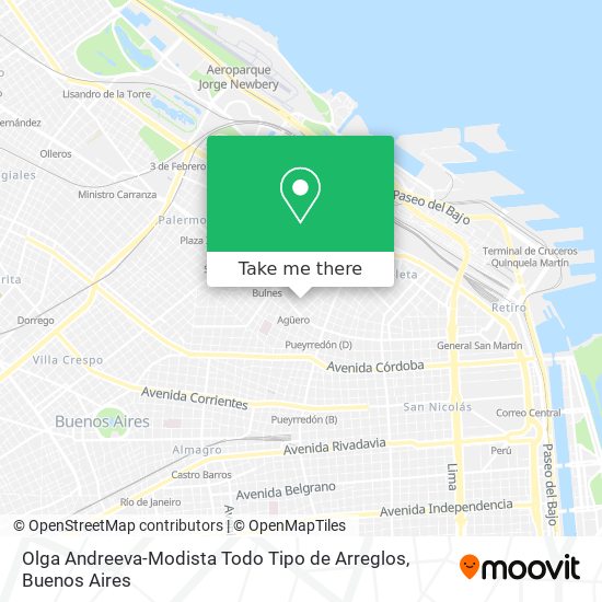 Olga Andreeva-Modista Todo Tipo de Arreglos map