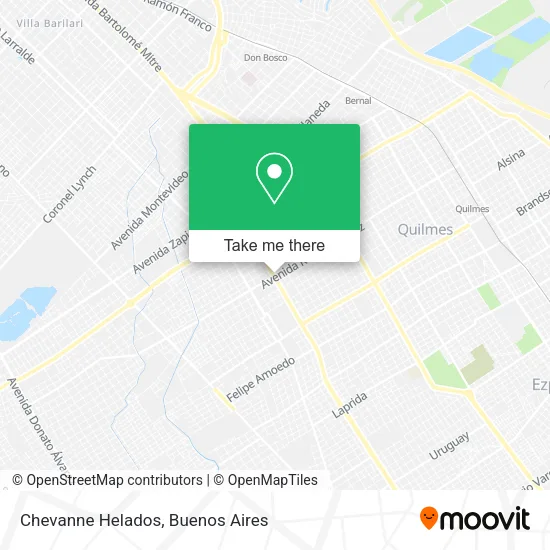 Chevanne Helados map