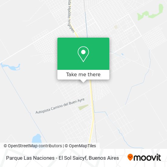 Parque Las Naciones - El Sol Saicyf map