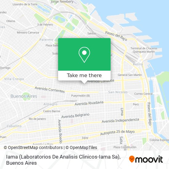Iama (Laboratorios De Analisis Clinicos-Iama Sa) map