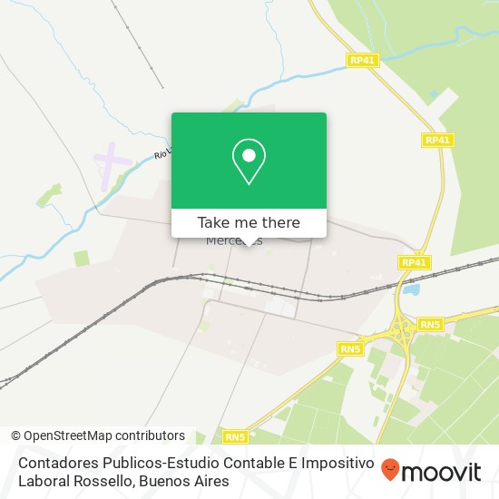 Contadores Publicos-Estudio Contable E Impositivo Laboral Rossello map
