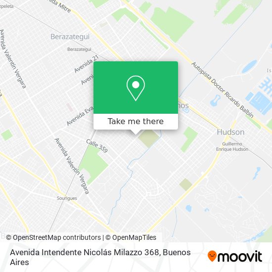 Avenida Intendente Nicolás Milazzo 368 map