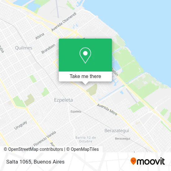 Salta 1065 map