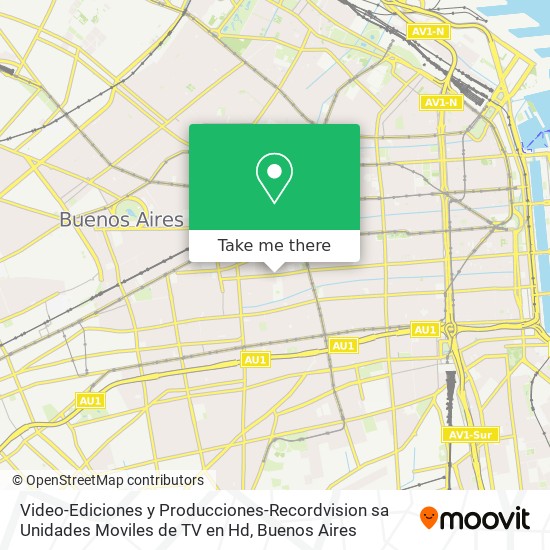 Video-Ediciones y Producciones-Recordvision sa Unidades Moviles de TV en Hd map