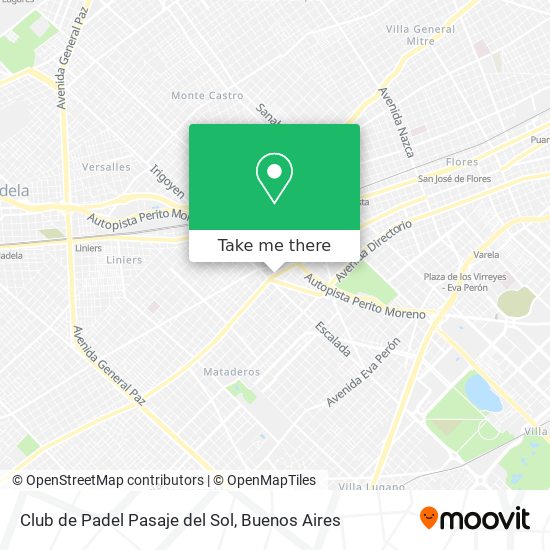 Club de Padel Pasaje del Sol map