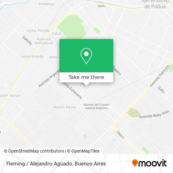 Fleming / Alejandro Aguado map