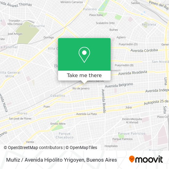 Muñiz / Avenida Hipólito Yrigoyen map
