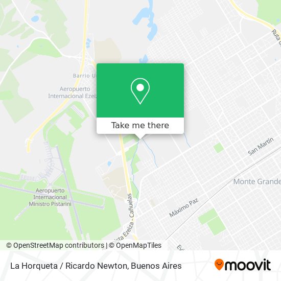 La Horqueta / Ricardo Newton map