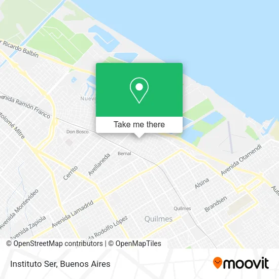 Instituto Ser map