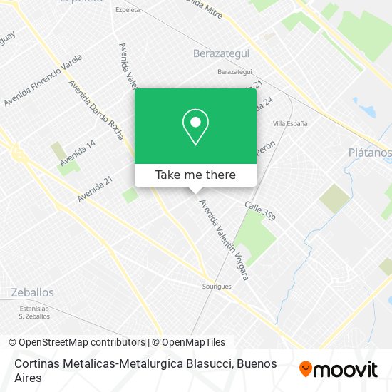 Cortinas Metalicas-Metalurgica Blasucci map