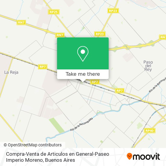 Compra-Venta de Articulos en General-Paseo Imperio Moreno map