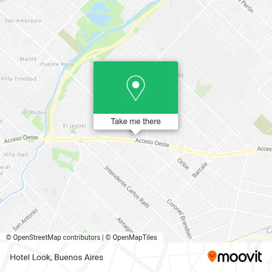 Hotel Look map