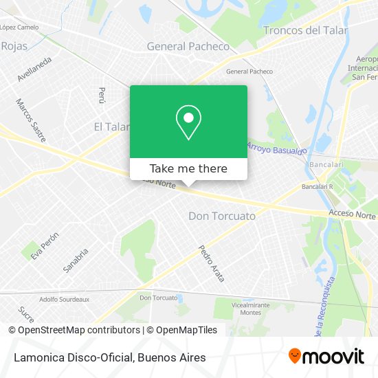 Lamonica Disco-Oficial map