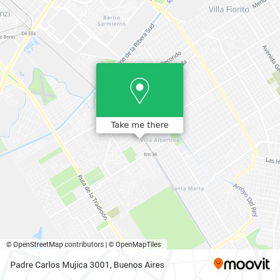 Padre Carlos Mujica 3001 map