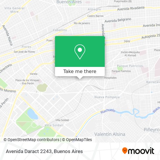 Mapa de Avenida Daract 2243