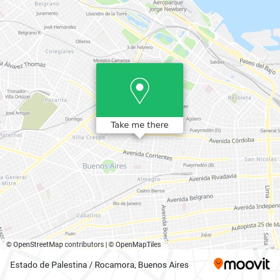 Estado de Palestina / Rocamora map