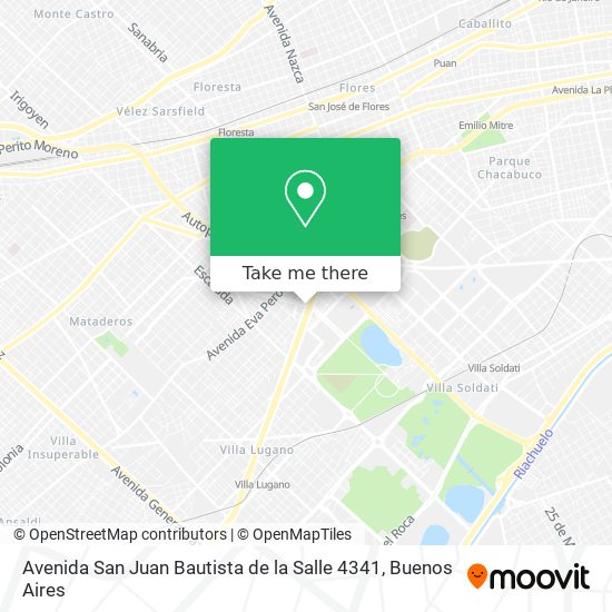 Avenida San Juan Bautista de la Salle 4341 map