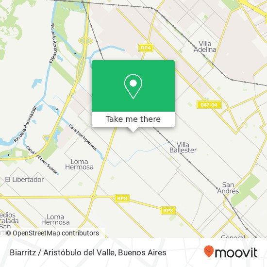 Mapa de Biarritz / Aristóbulo del Valle