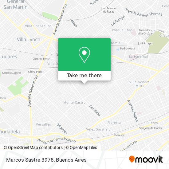 Marcos Sastre 3978 map