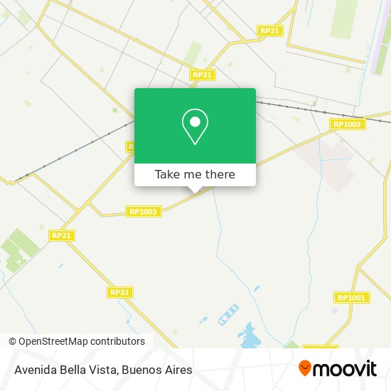 Avenida Bella Vista map