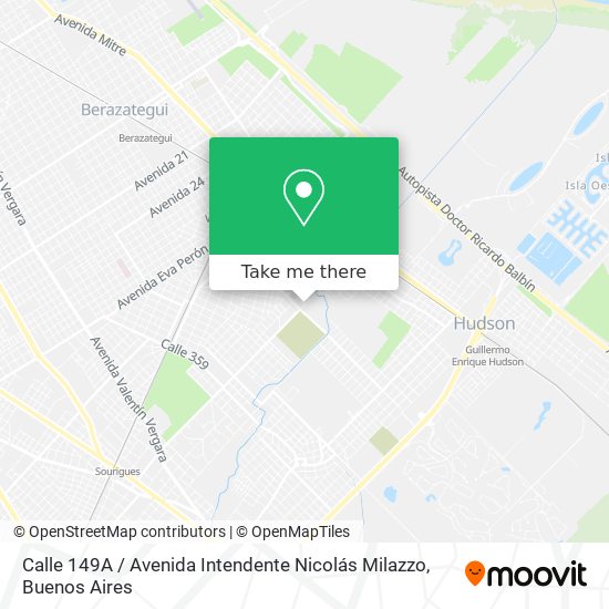 Calle 149A / Avenida Intendente Nicolás Milazzo map