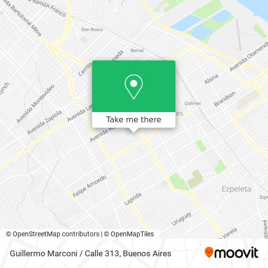 Guillermo Marconi / Calle 313 map